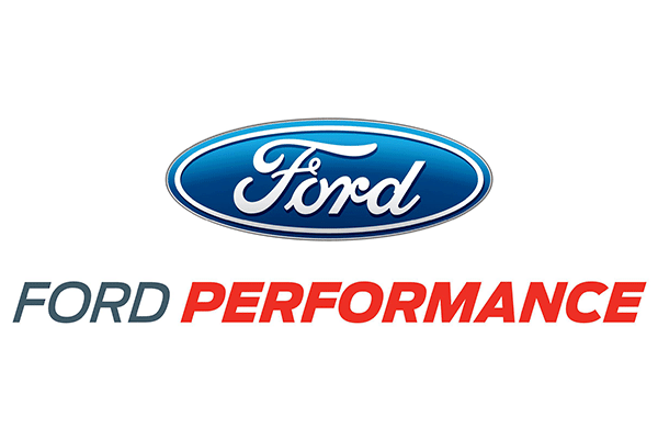 ➤ Ford Performance Motorabdeckungen mit Ford Racing Logo